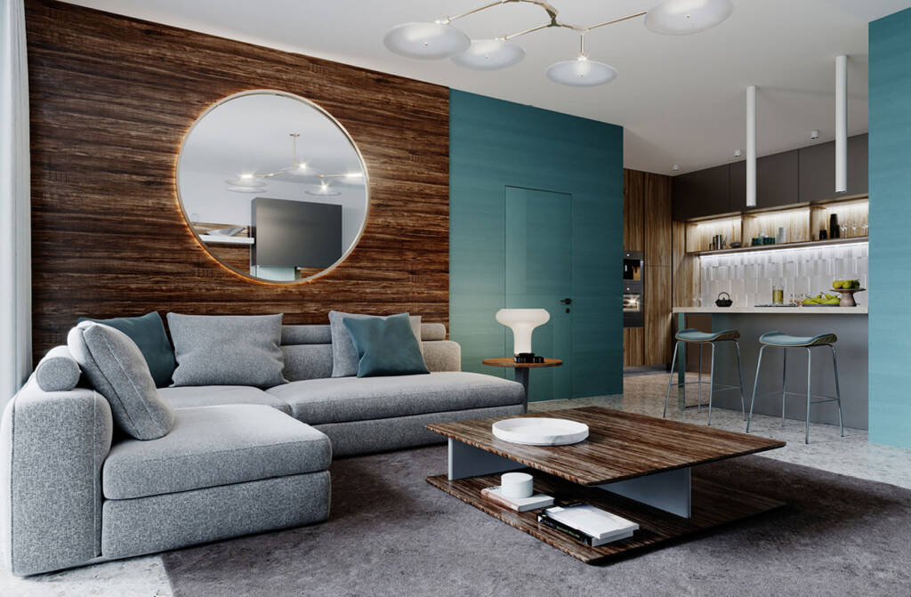 Sala E Cozinha Integradas