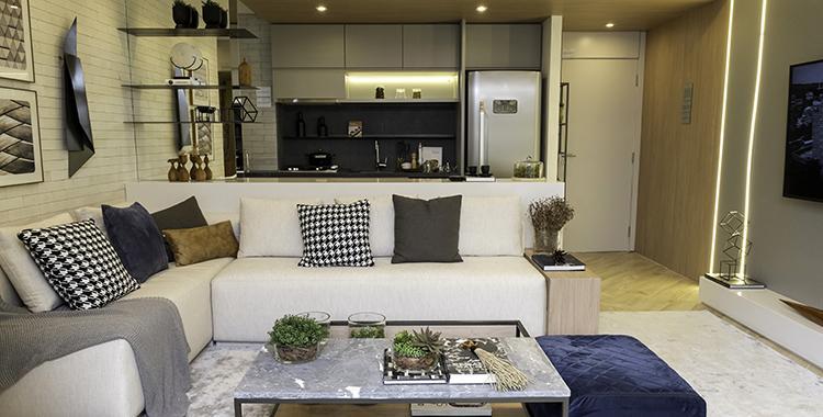 Sala E Cozinha Integradas