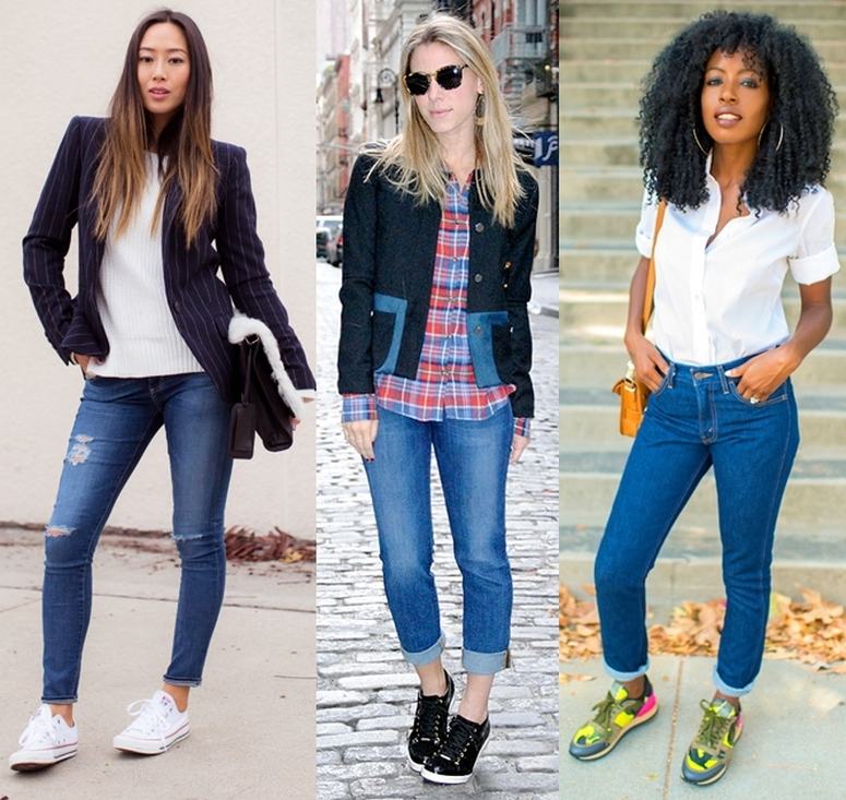 Tênis casual feminino