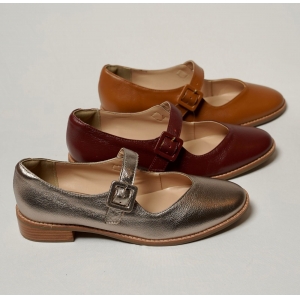Sapato Boneca Couro