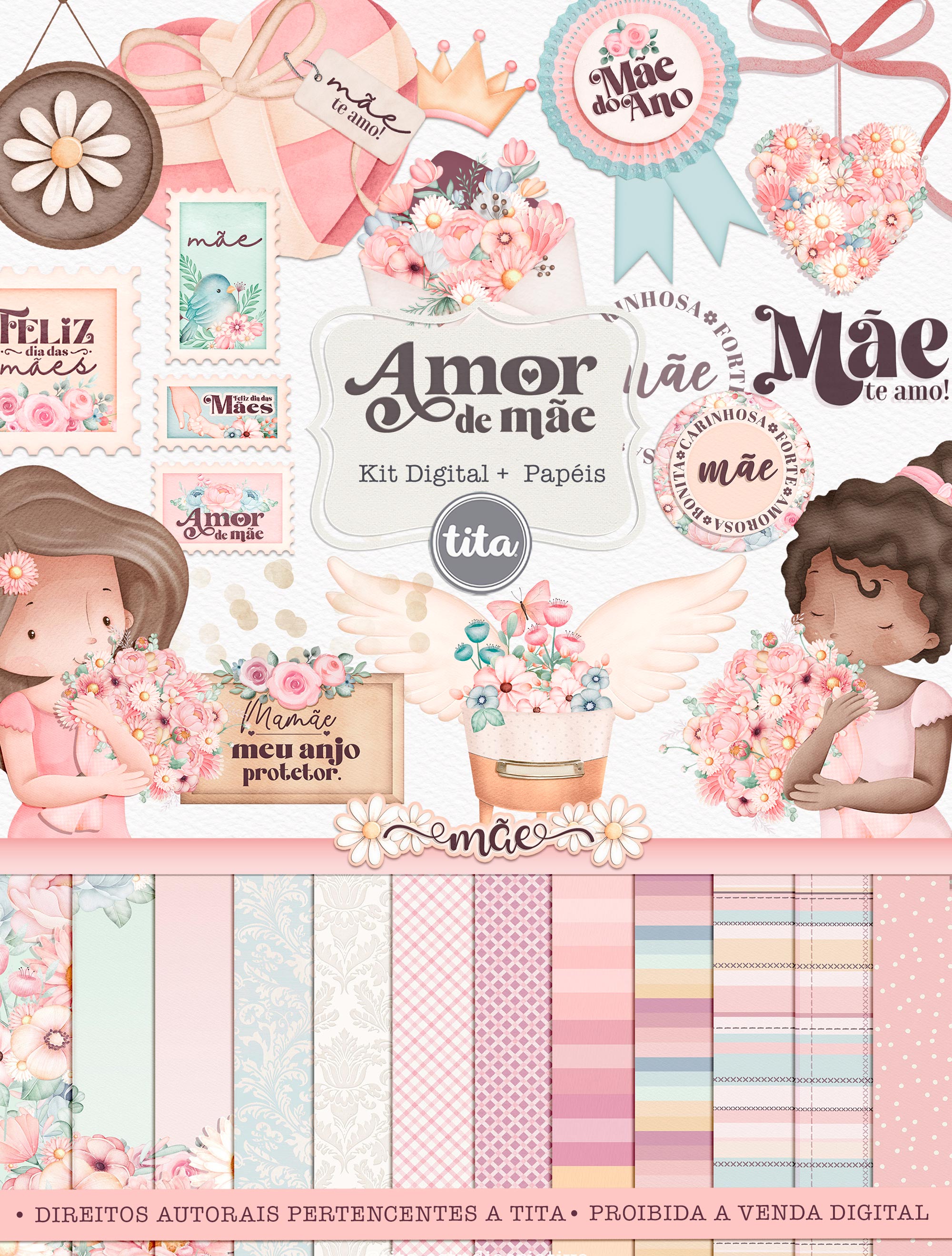 Inspirações de Frases e Mensagens para o Seu Scrapbook de Dia das Mães