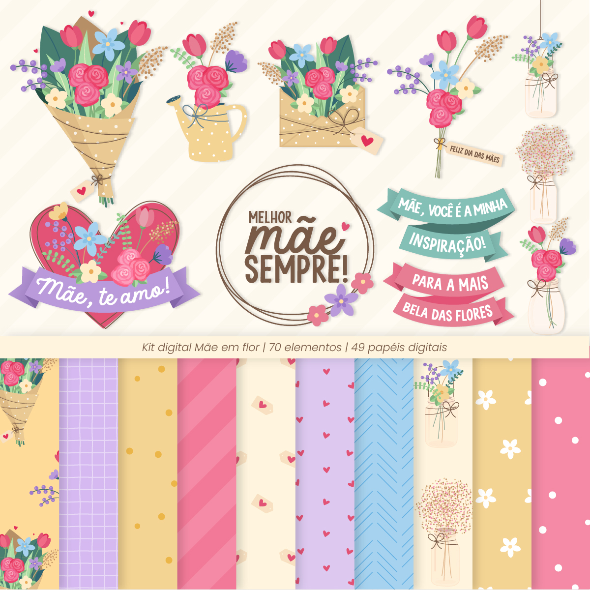 Kits de Scrapbook Prontos para o Dia das Mães: Praticidade e Preços