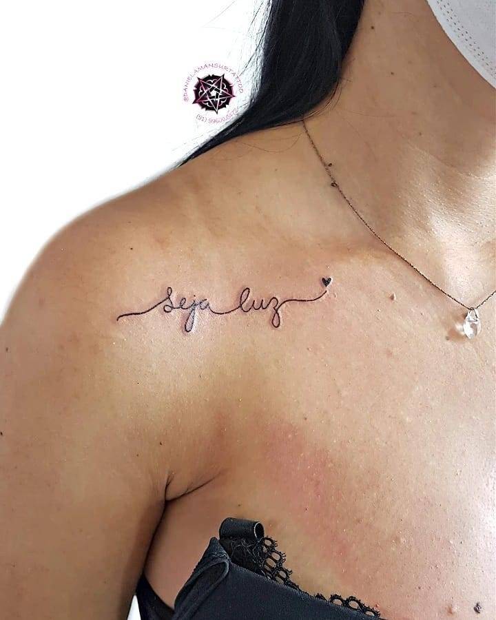 tatuagem seja luz resiliência