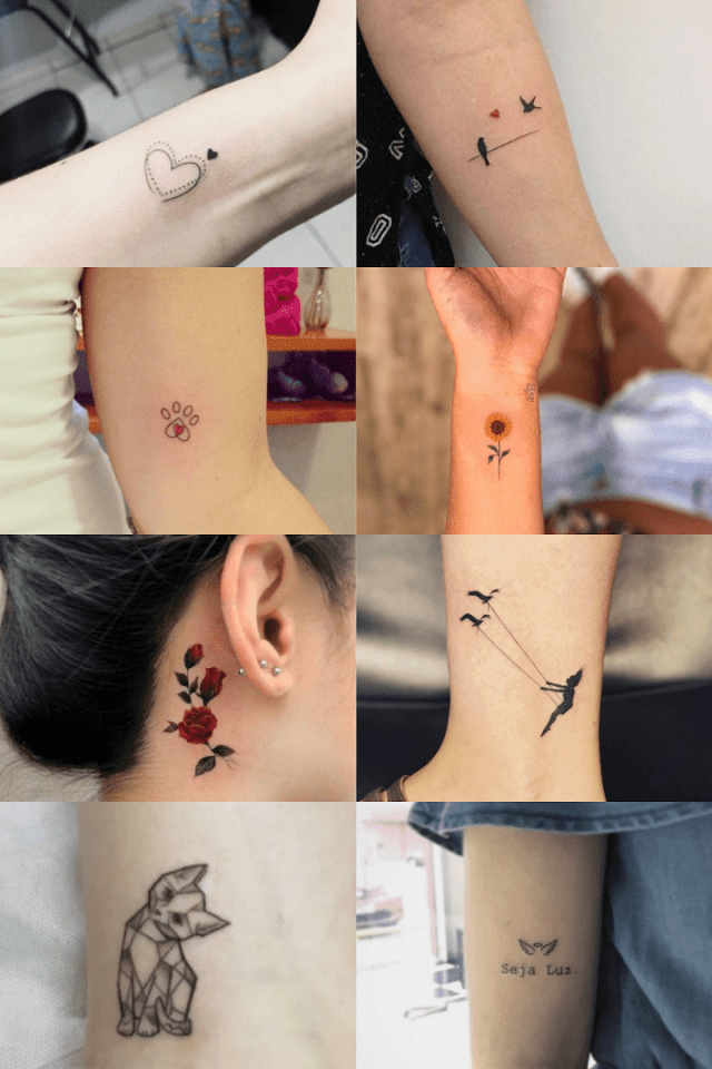 tatuagem seja luz fineline