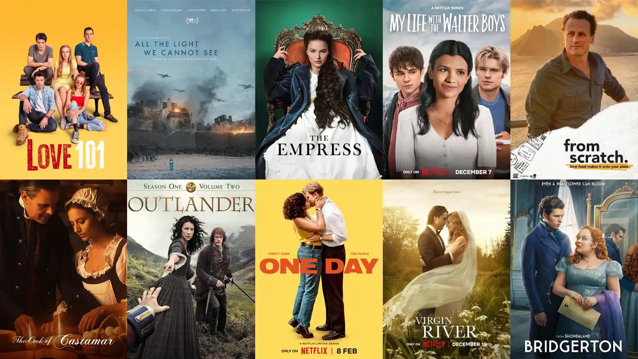 Além de Bridgerton: Outras Séries de Romance que Você Precisa Conhecer