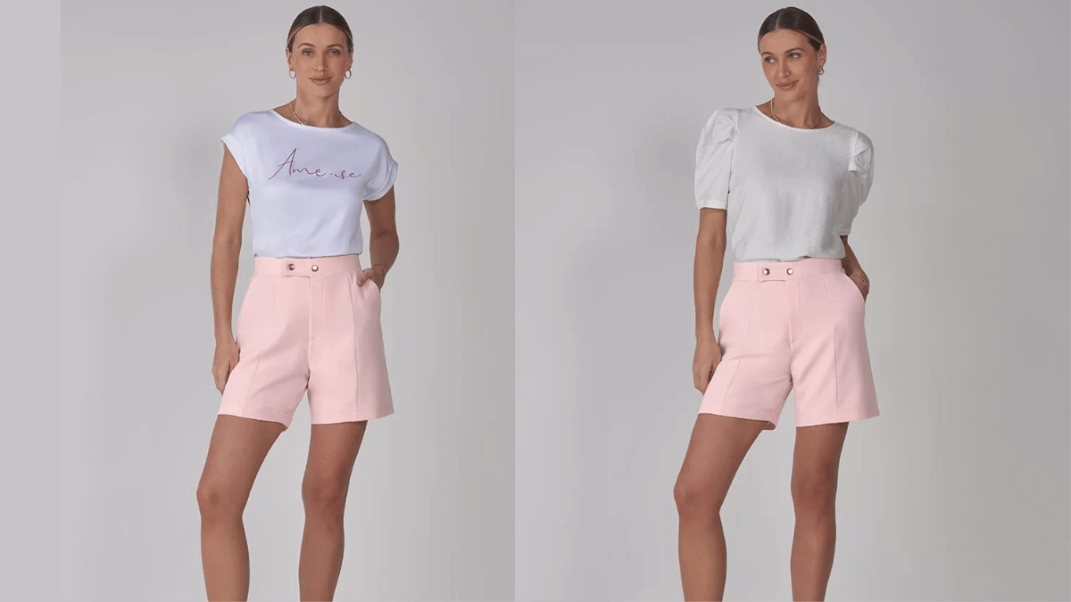 shorts cargo versus shorts alfaiataria qual escolher