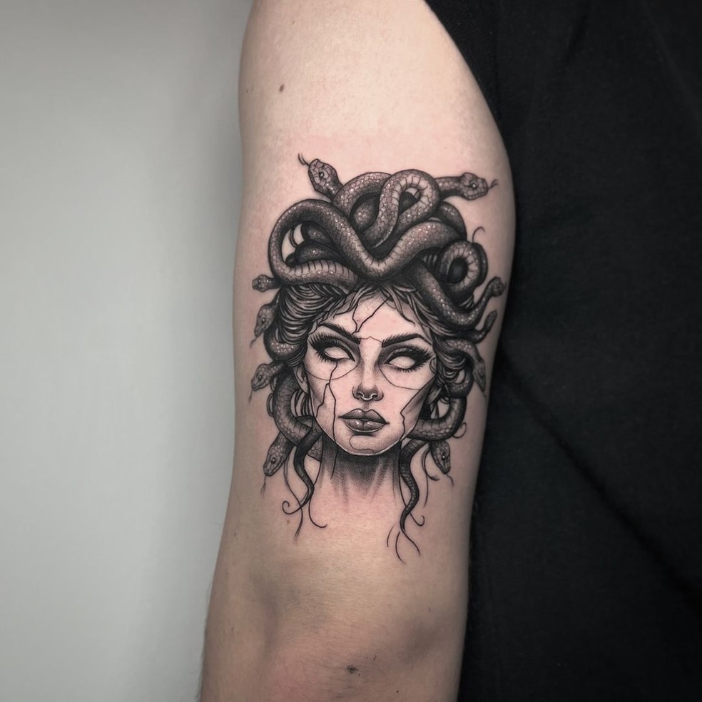 medusa tattoo significado força