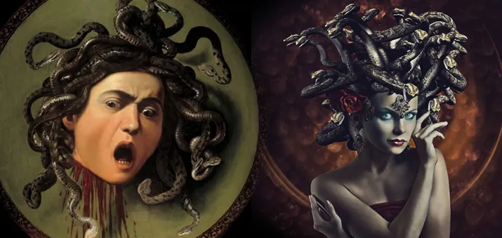 significado tatuagem medusa homem