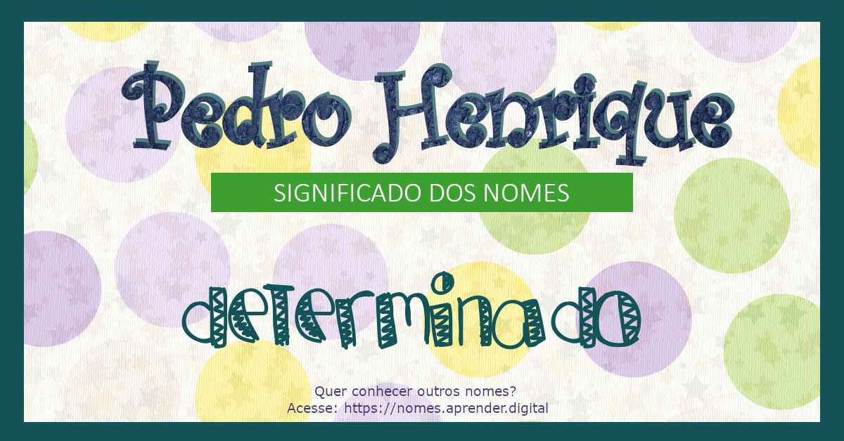 significado do nome pedro