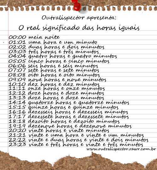 erros comuns ao interpretar horas iguais