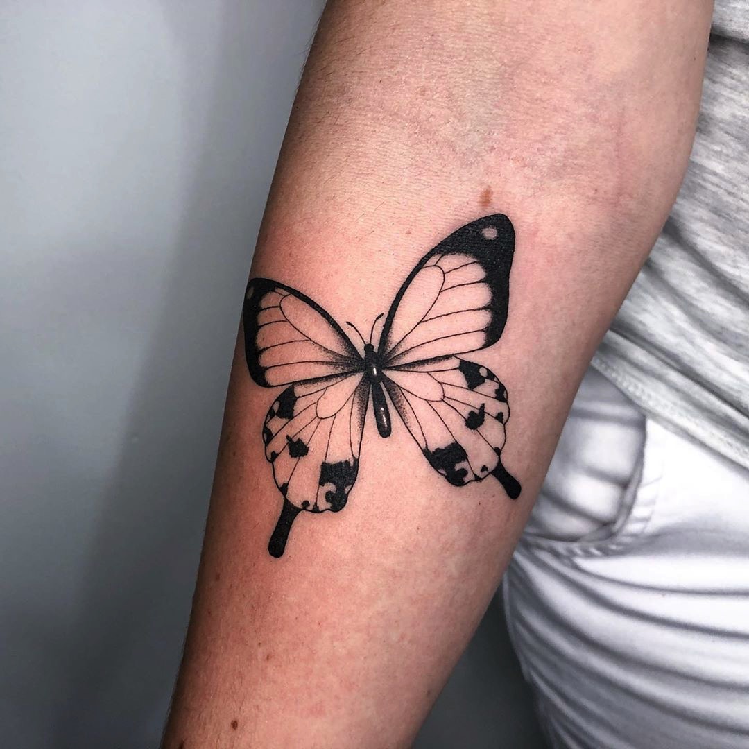 significado tattoo borboleta azul