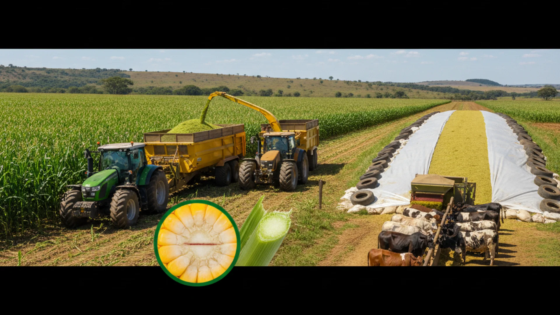 Os Segredos da Ensilagem Perfeita: Compactação e Vedação para Silagem de Qualidade