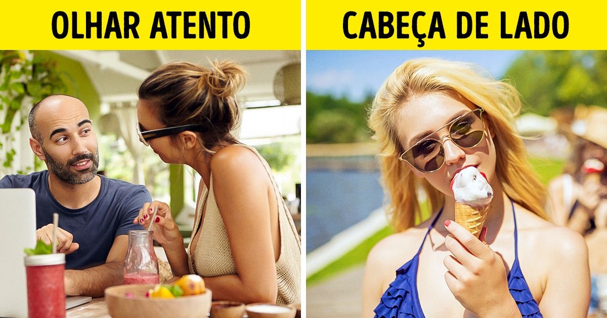 5 ideias de títulos:
1. Decifrando a Linguagem Corporal: Sinais Inconfundíveis de Interesse
2. Além das Palavras: Como o Comportamento Revela Paquera
3. Sinais de Atração: O Que o Corpo Diz Quando Há Interesse?
4. Paquera Sutil: Identificando Sinais de Interesse no Dia a Dia
5. De Gentileza a Interesse: Como Distinguir os Sinais de Paquera