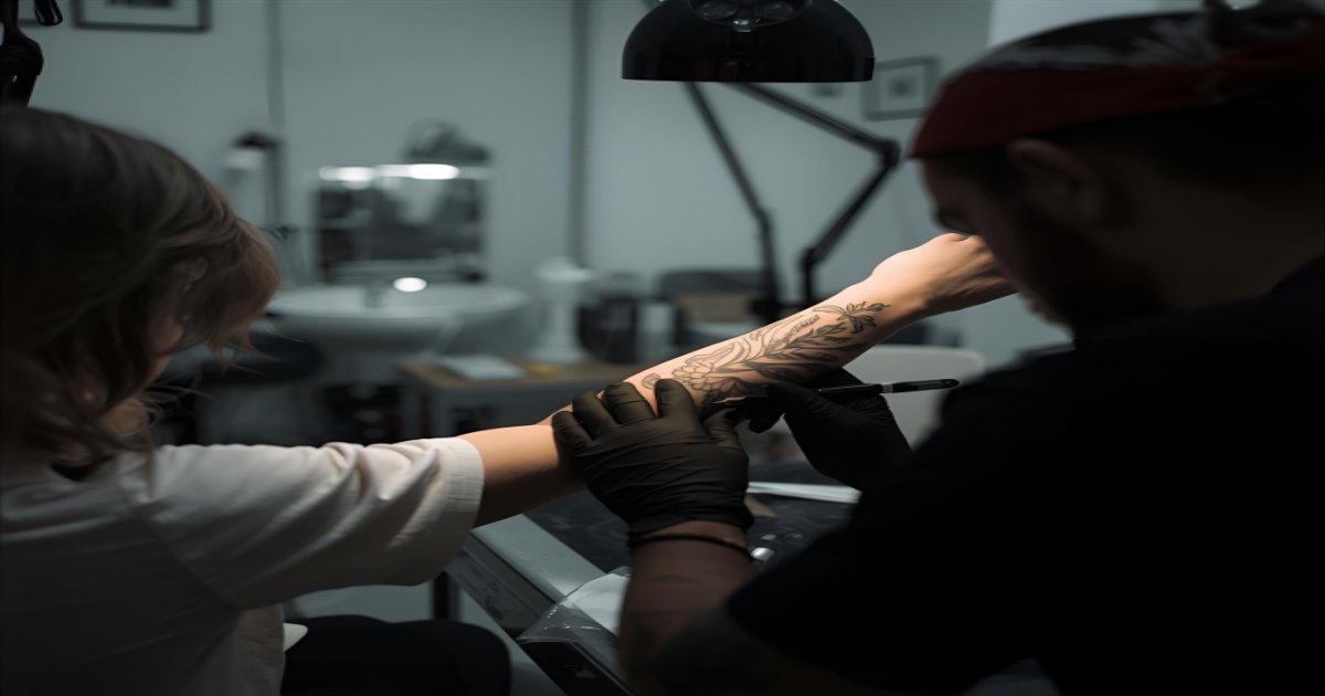 sonhar com tatuagem nova no braço