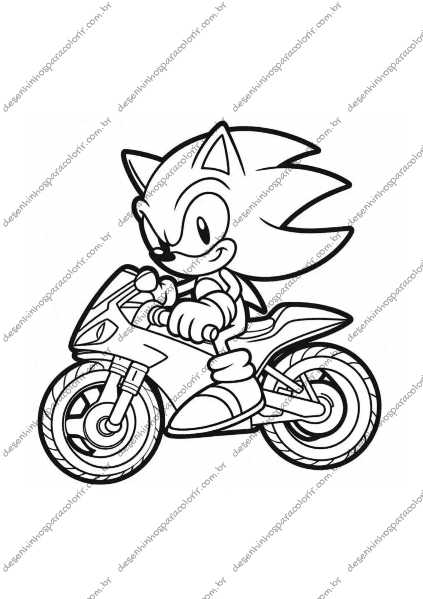 Sonic para pintar