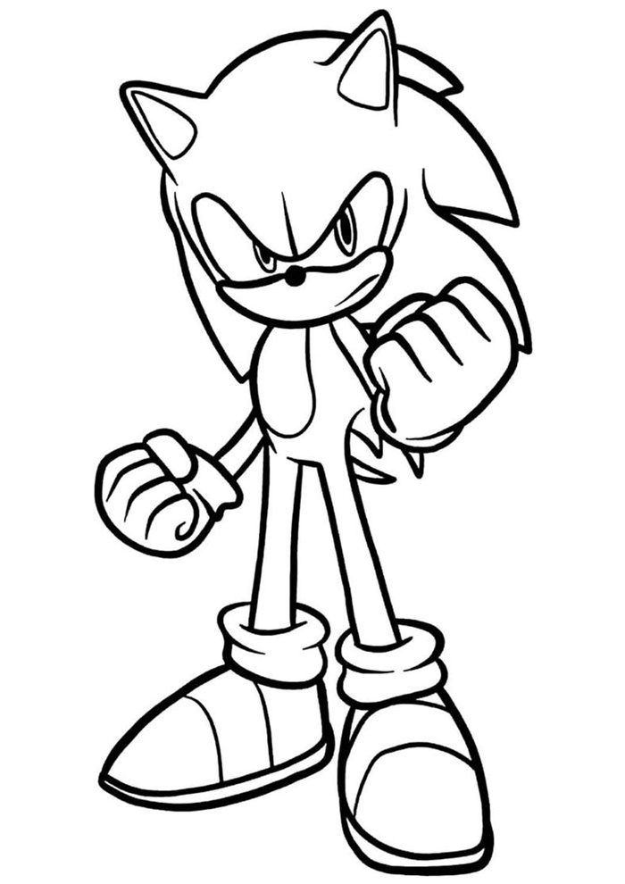 Desenhos do Sonic para crianças