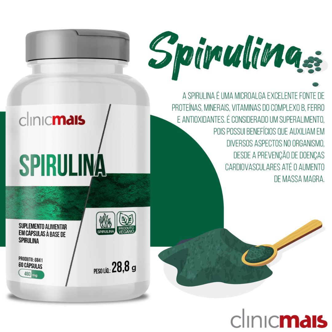 Spirulina para que serve