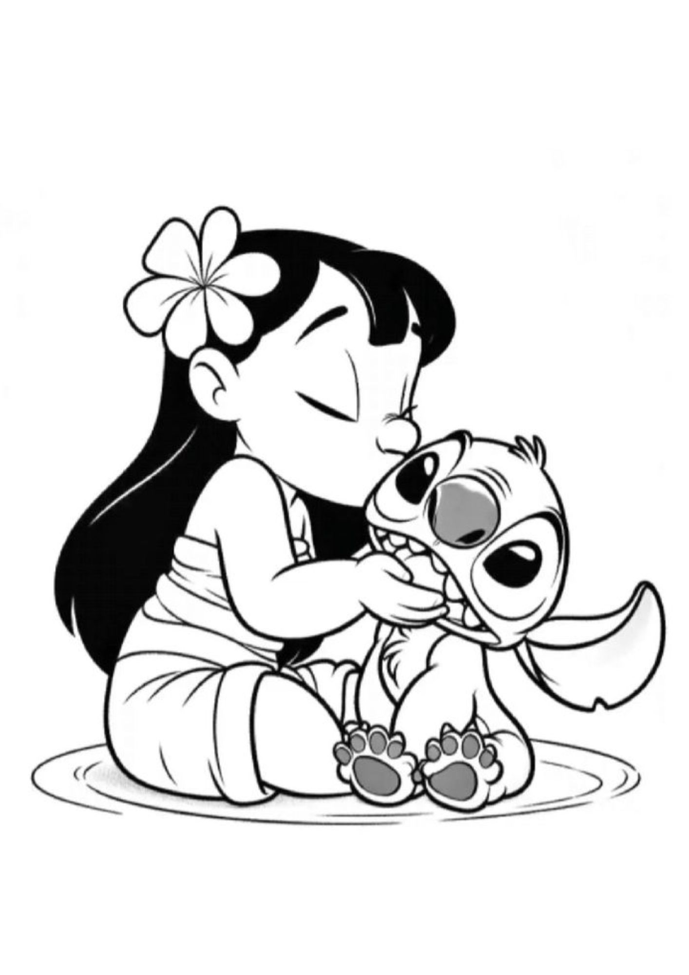 desenho do stitch para imprimir