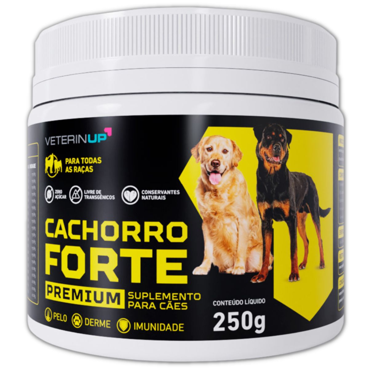 Vitaminas do complexo B: Solução para cães com baixo peso e queda de pelo