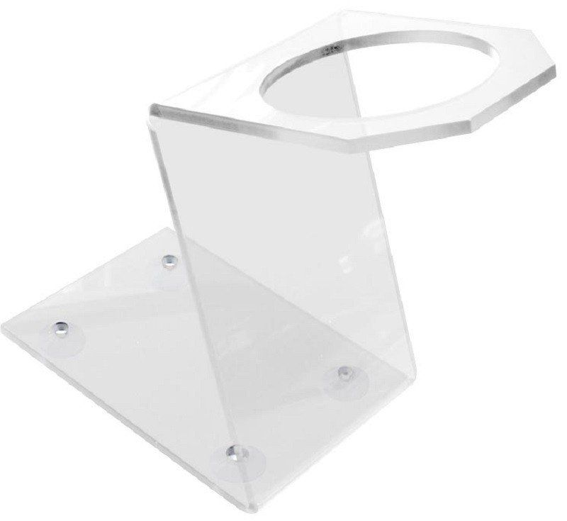 suporte para secador de cabelo com compartimentos