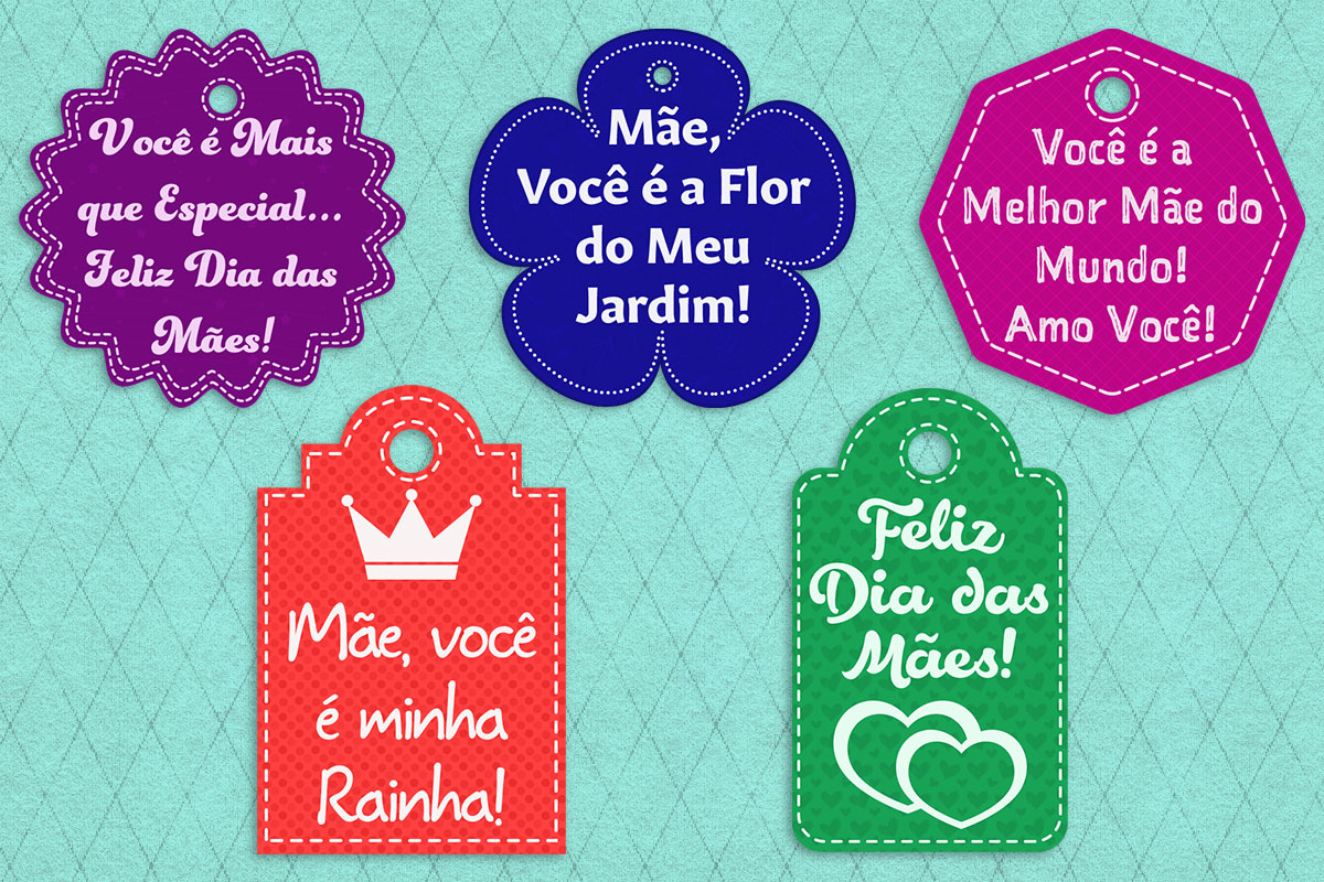 diy tag dia das mães