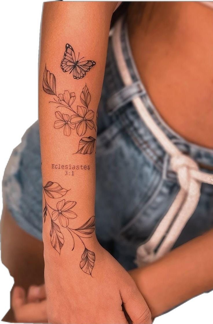 tatuagem antebraço feminina delicada vs tatuagem no pulso