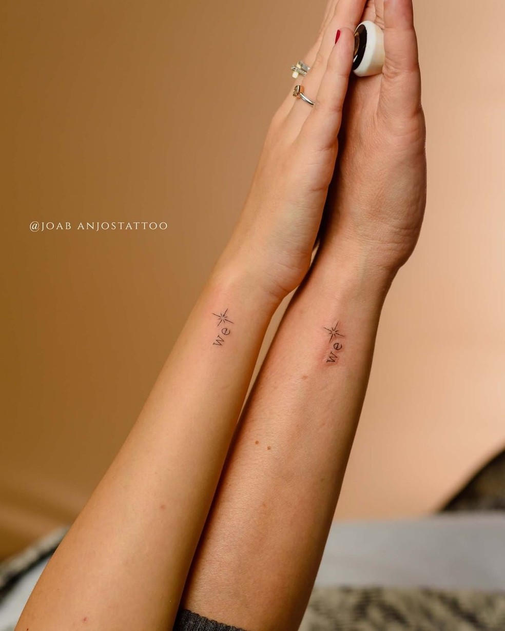ideias de tatuagem para amigas