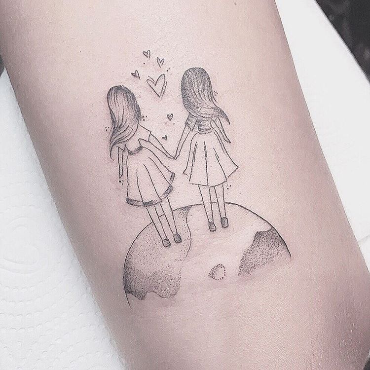 tatuagens para melhores amigas