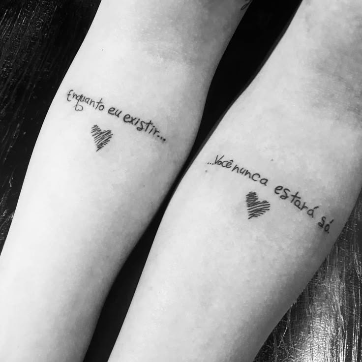 tattoo de mae e filha