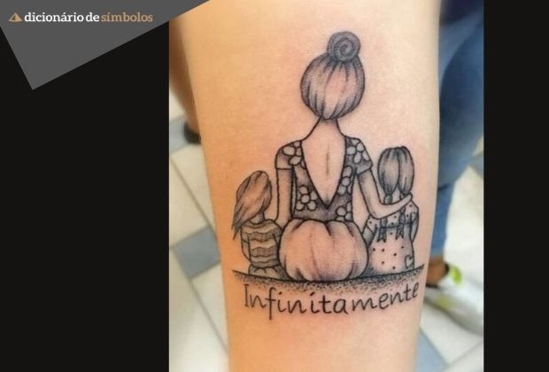 tattoo de mae e filha