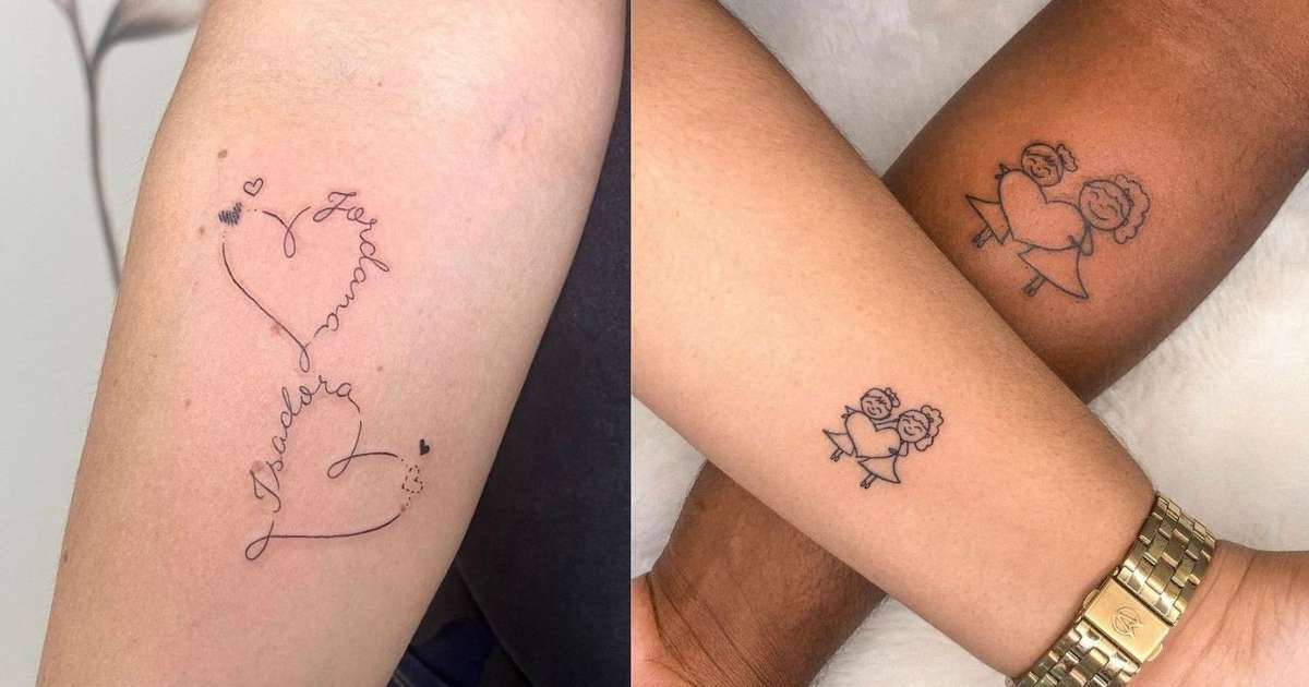 tattoo de mae e filha