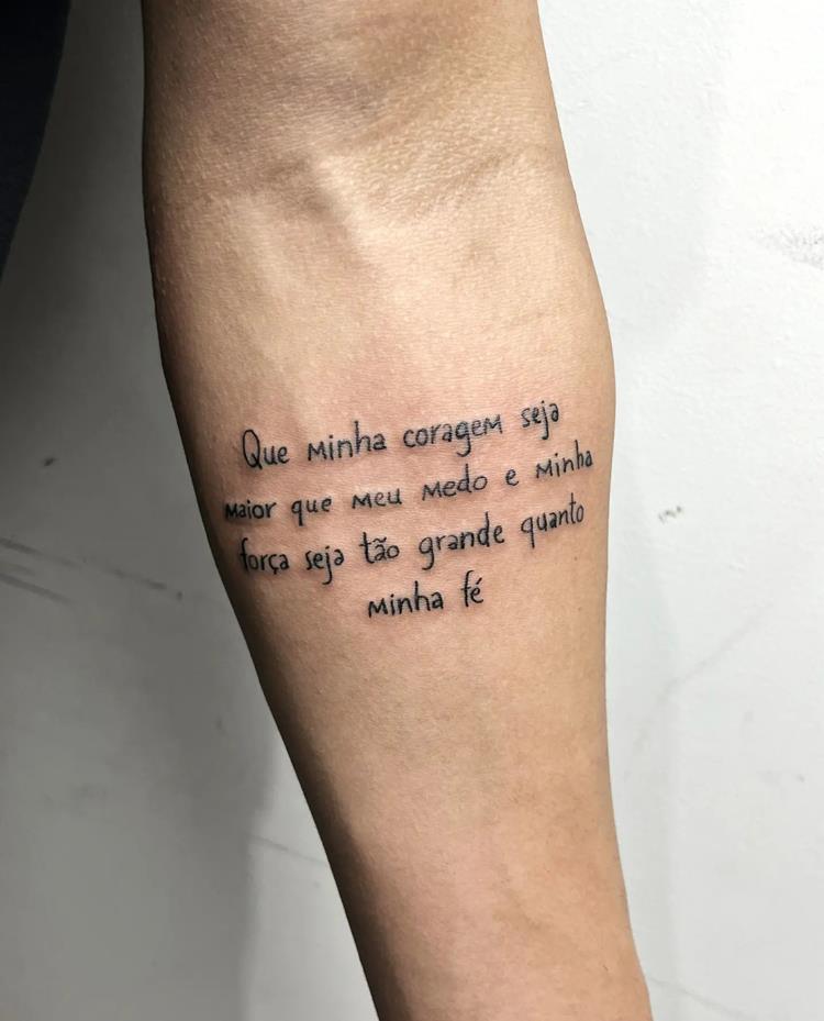 tattoo frases masculina