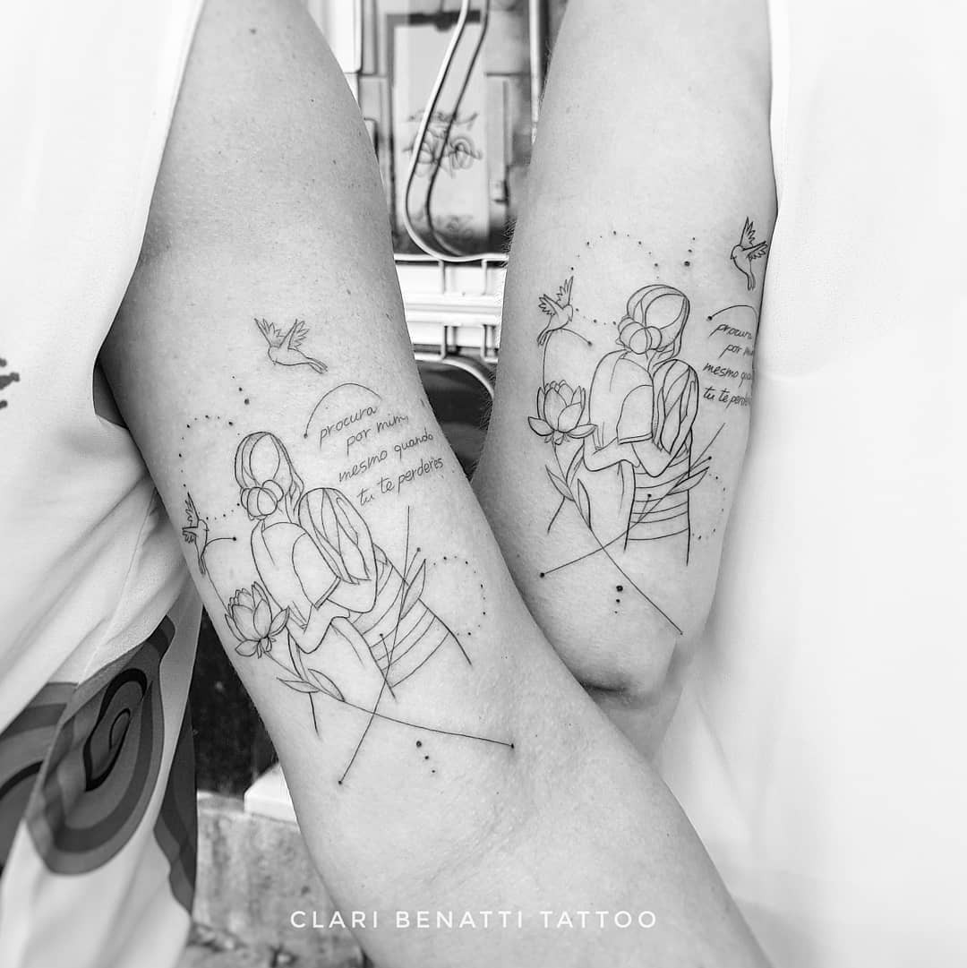 tattoo mae e filha