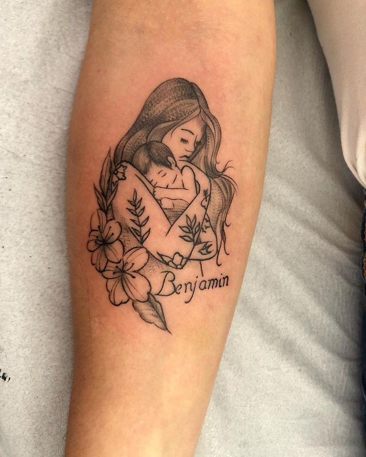 tatuagem mãe e filho vs tatuagem pai e filho