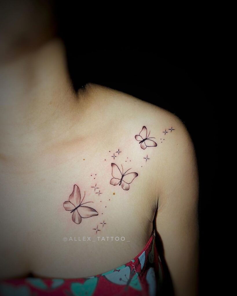 tatuagem feminina ombro desenho