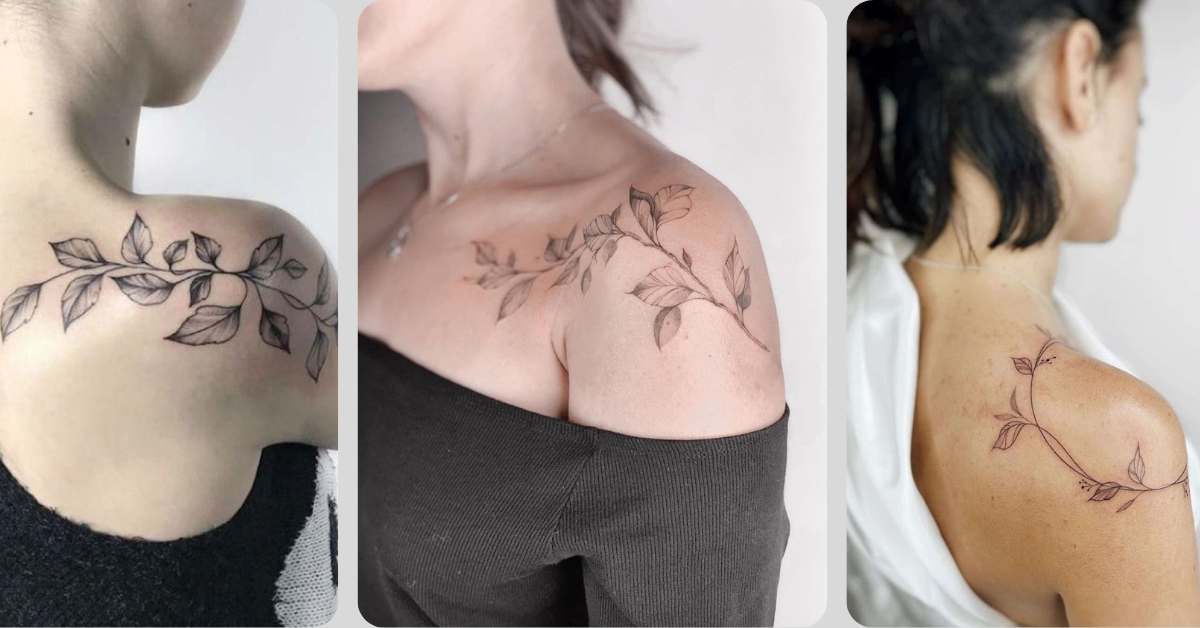 tatuagem feminina ombro e colo