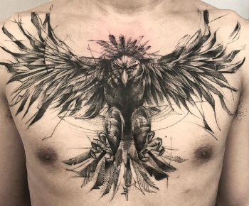 tattoo no peito