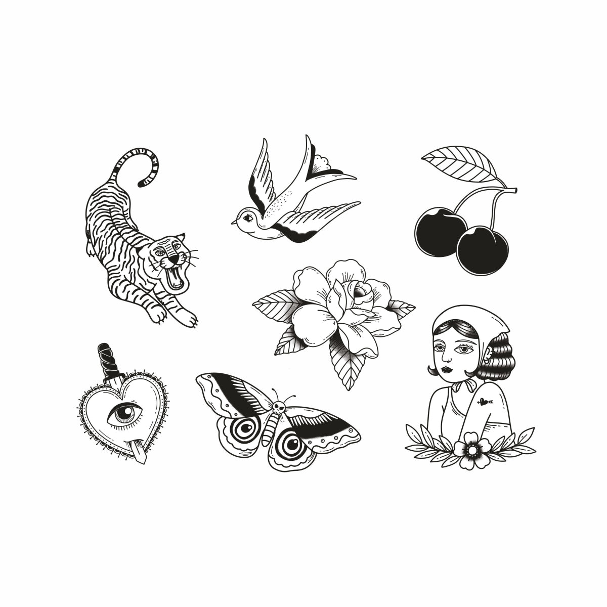 erros comuns ao fazer tatuagem old school feminina