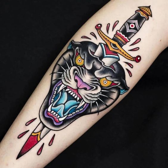 tatuagem old school feminina vs neo tradicional qual escolher