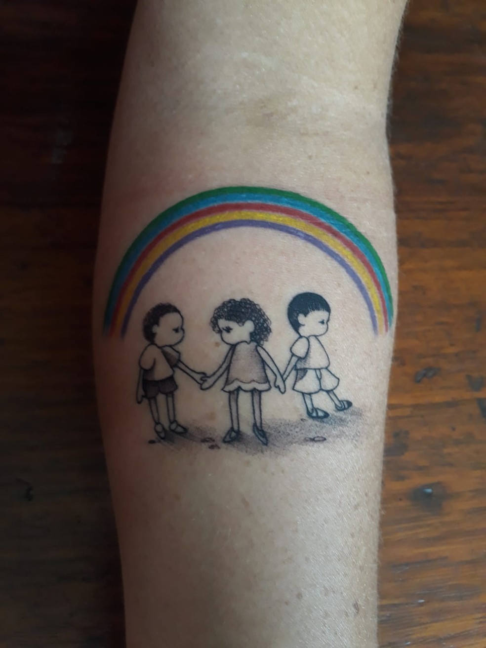Tatuagem 3 Filhos Masculino
