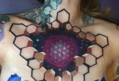 tatuagem 3d vs tatuagem realista qual a diferença