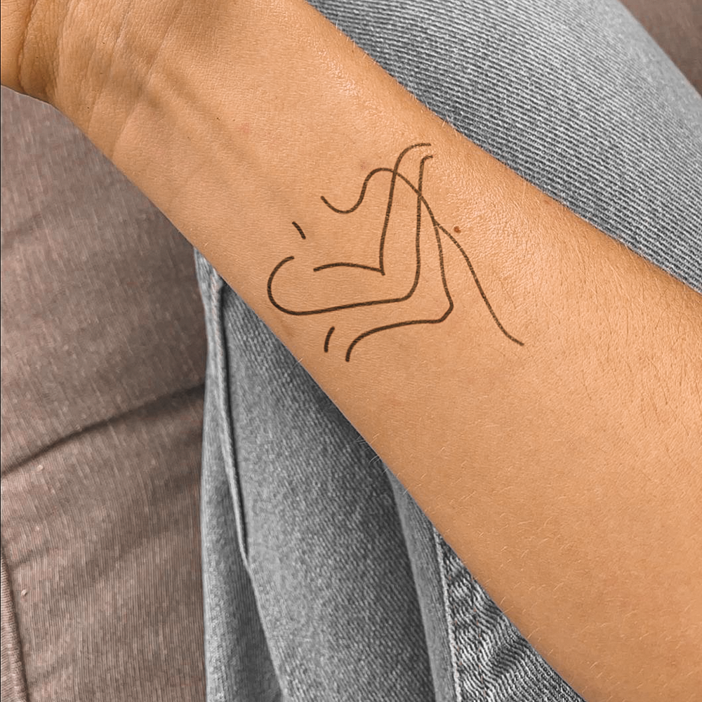 tatuagem de coração para amor proprio