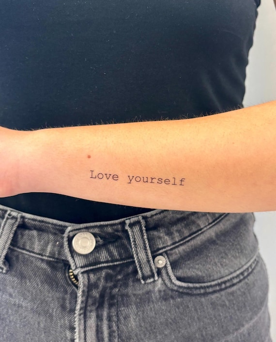 tatuagem amor proprio