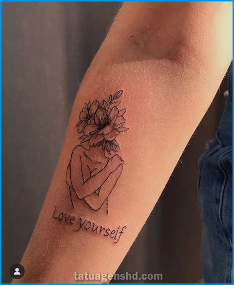 tatuagem amor proprio vs tatuagem de amizade