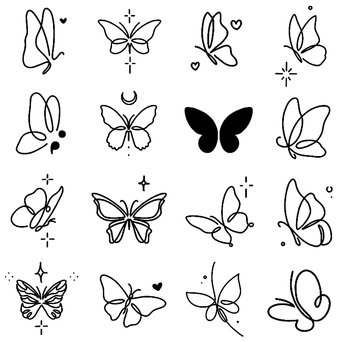 tatuagem borboleta feminina