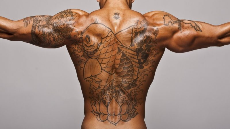 tatuagem realismo costas