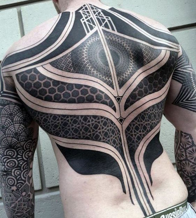 ideias tatuagem costas grandes
