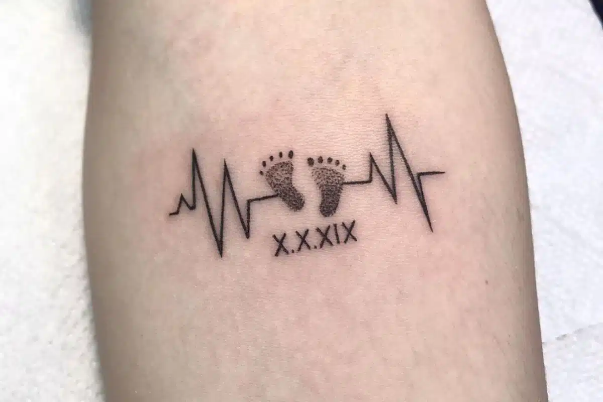 Tatuagem Data De Nascimento Do Filho Masculino