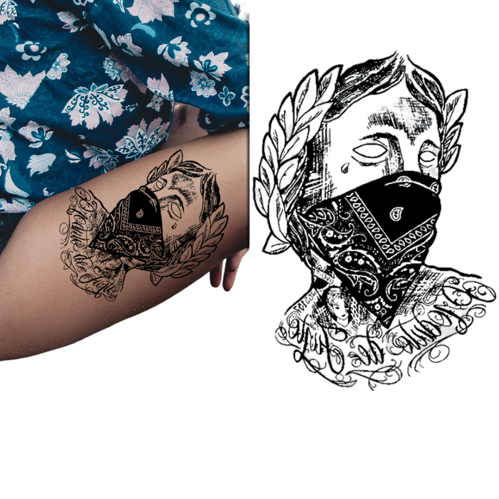 tatuagem de dinheiro no pulso