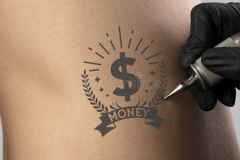 tatuagem de dinheiro para mulheres